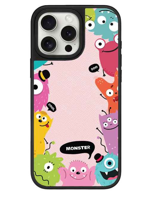 ปลอกหุ้มหนังสำหรับ iPhone - Little Monster