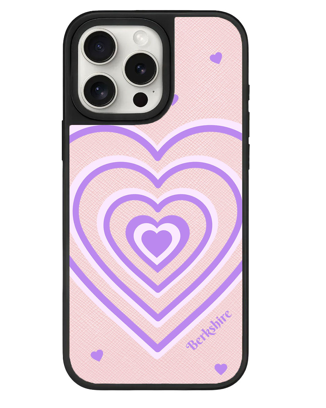 เคสหนังสำหรับ iPhone - ลาย Love Pattern 3.0