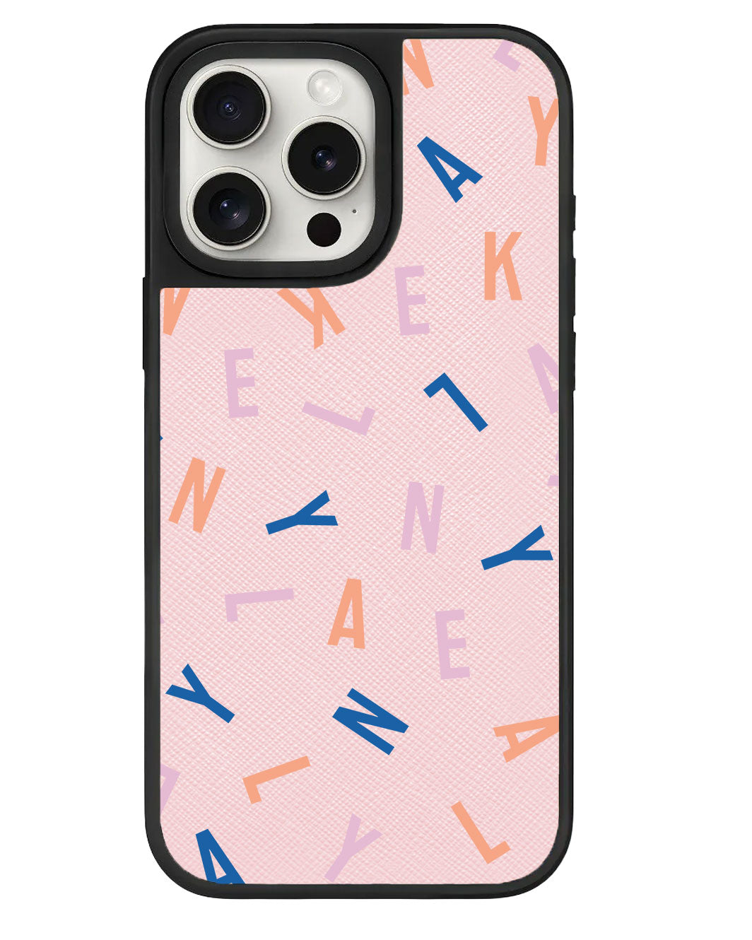 ที่จับหนังสำหรับ iPhone - CUSTOM MONOGRAM 1.0 สีรุ้ง