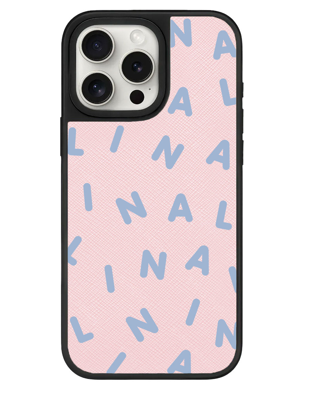 ที่จับหนังสำหรับ iPhone - CUSTOM MONOGRAM 2.0 สีน้ำเงิน
