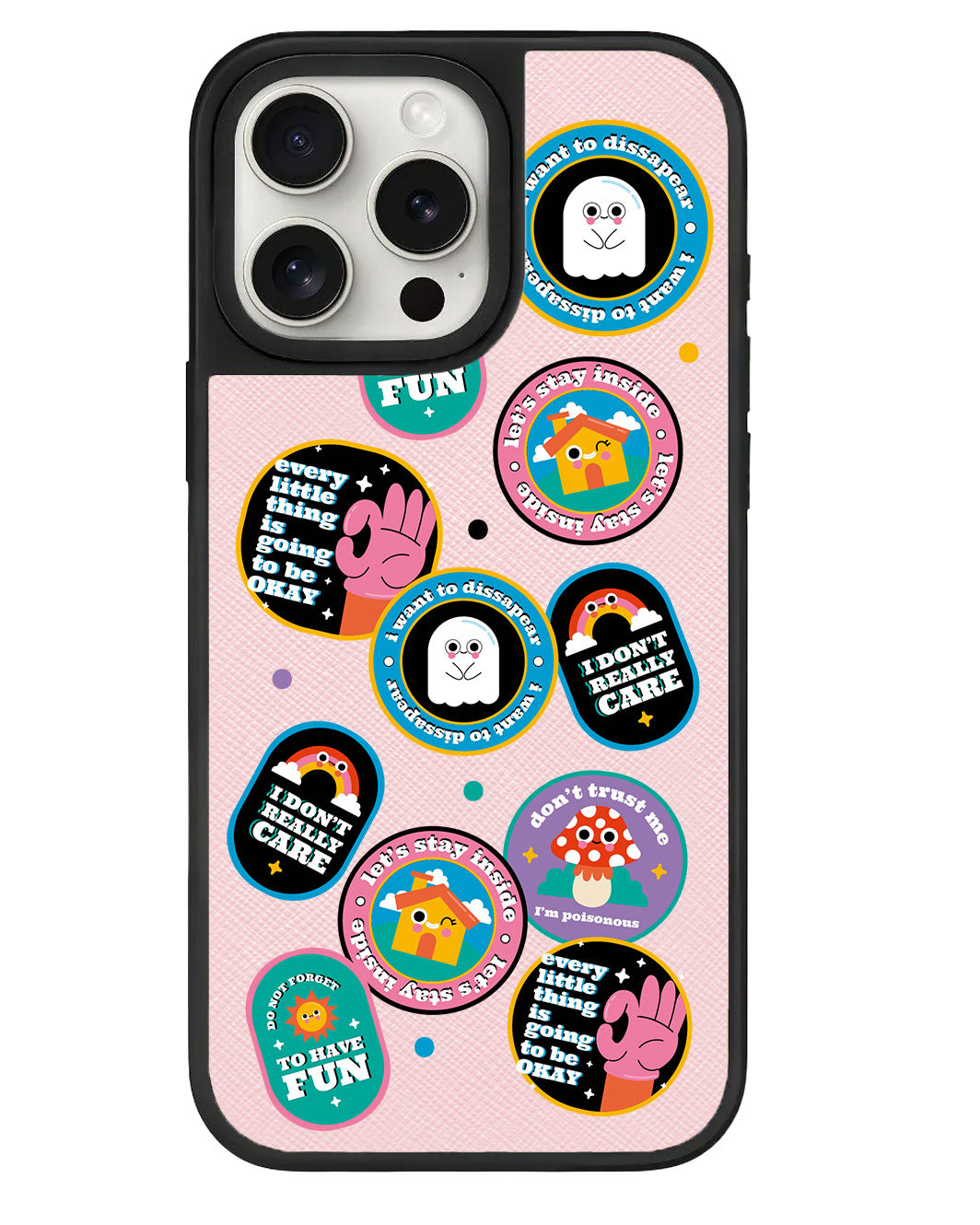 สติ๊กเกอร์ Monster Pack สำหรับ iPhone Leather Grip