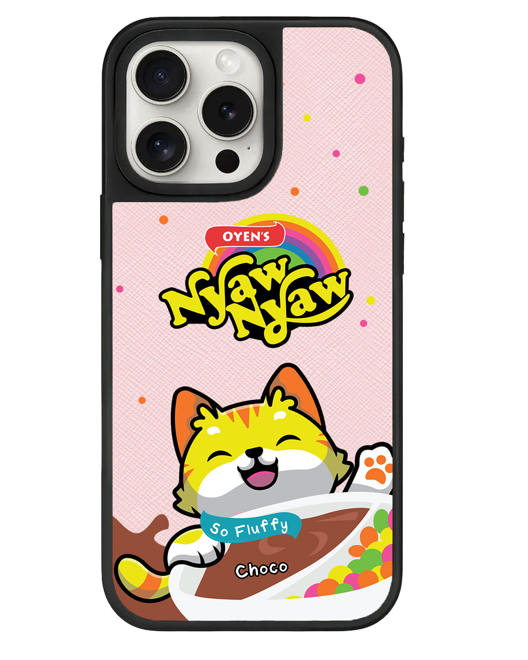 ด้ามจับหนังสำหรับ iPhone - Nyaw Nyaw