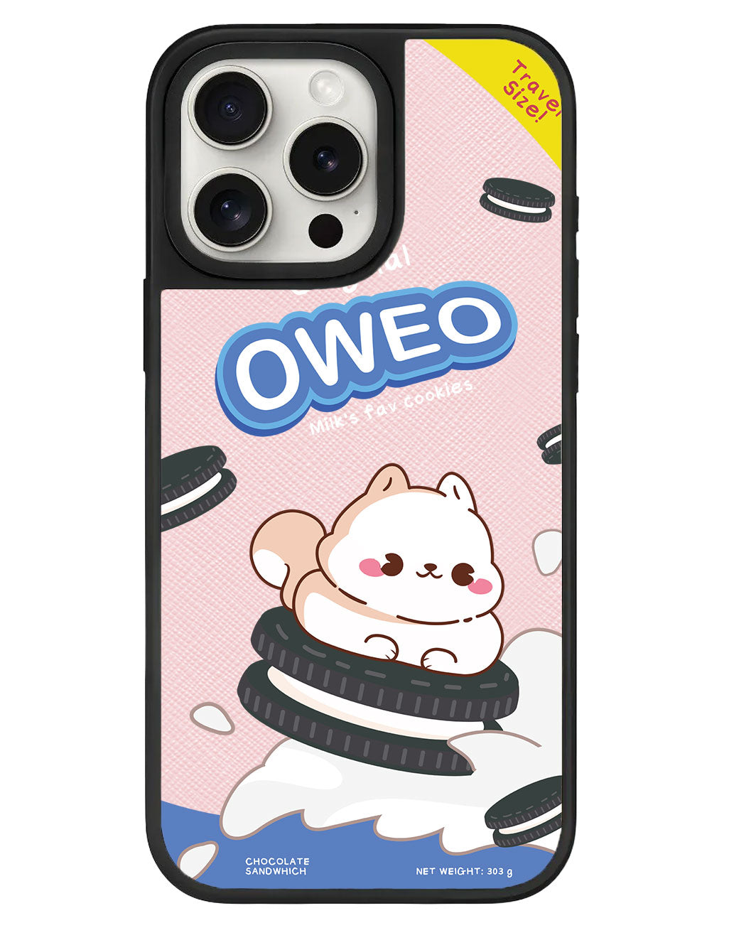 ที่จับหนังสำหรับ iPhone - Oweo Dog