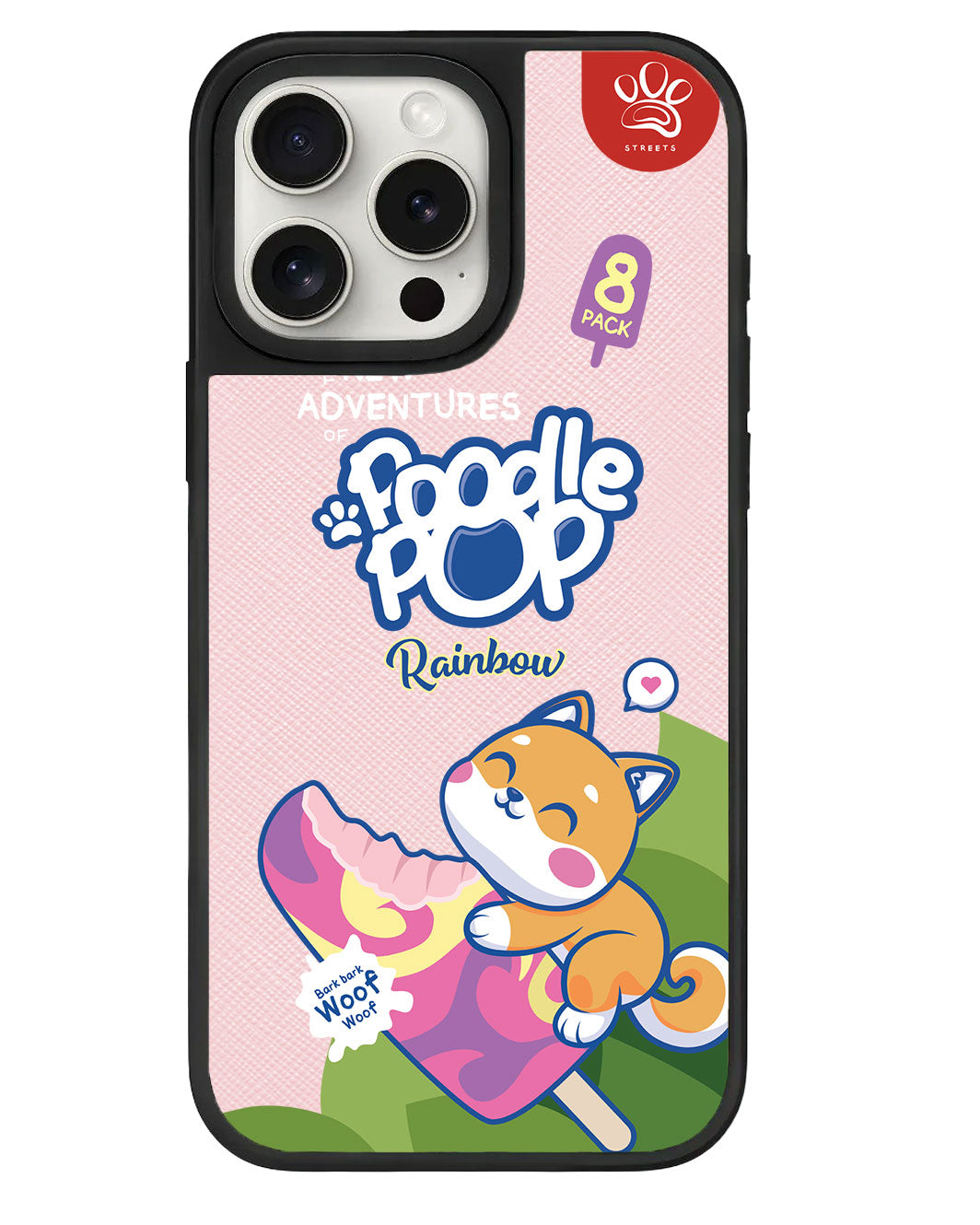 ที่จับหนังสำหรับ iPhone - Poodle Pop