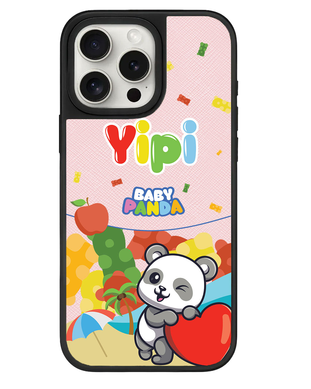 ที่จับหนังสำหรับ iPhone - Yipi Strawberry Kiss