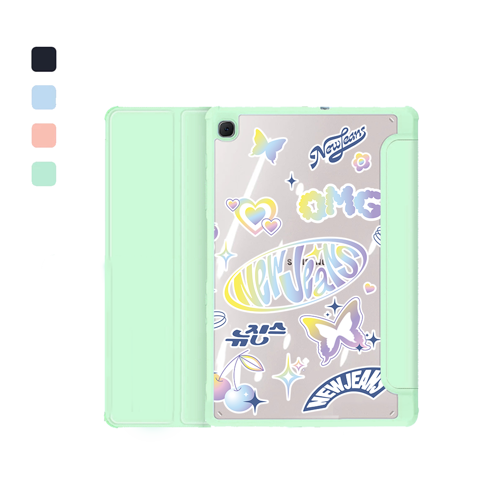 غطاء قابل للطي لجهاز Android Tab - New Jeans OMG 1.0