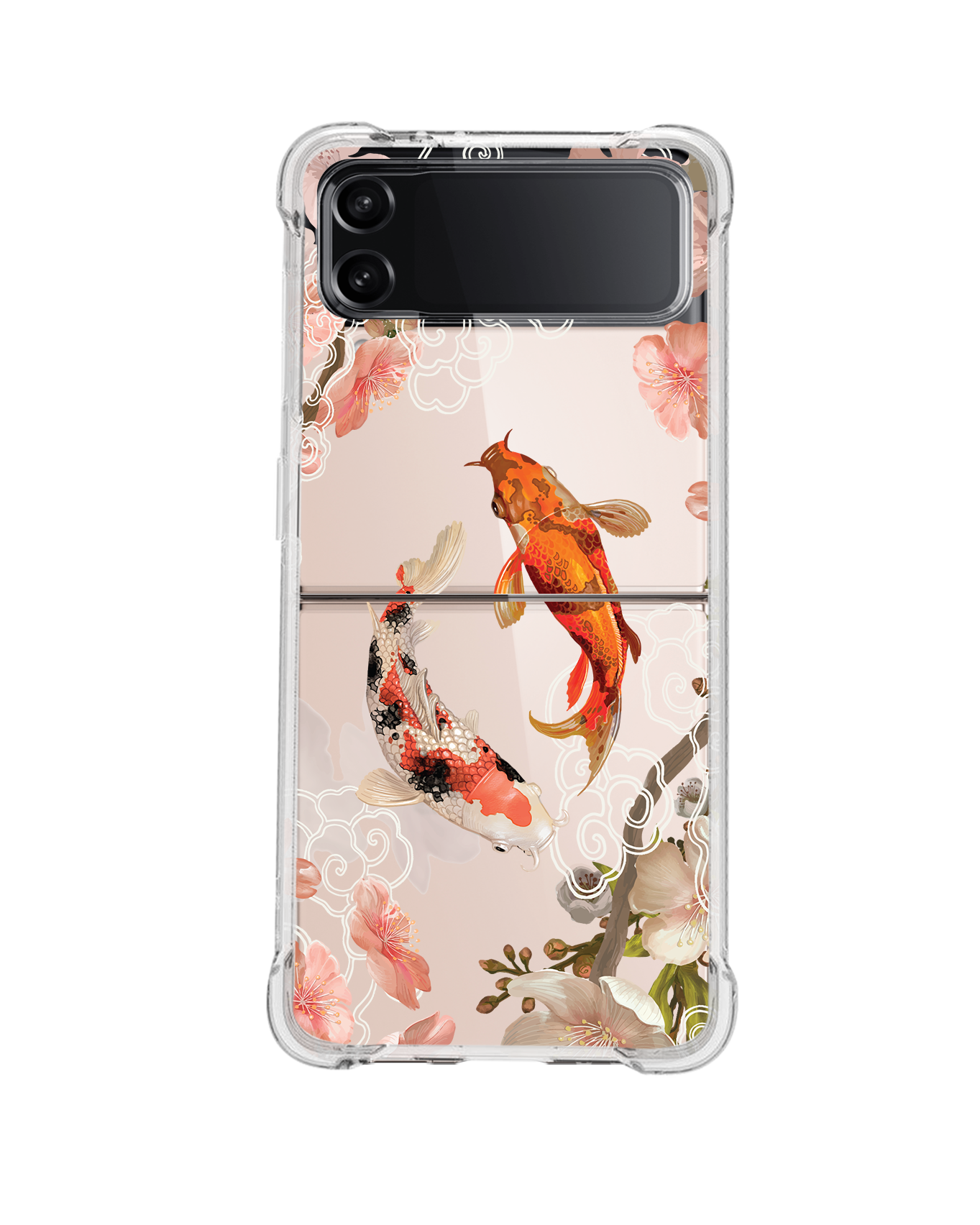Android Flip / Fold Rearguard Hybrid - Oil Painting Koi