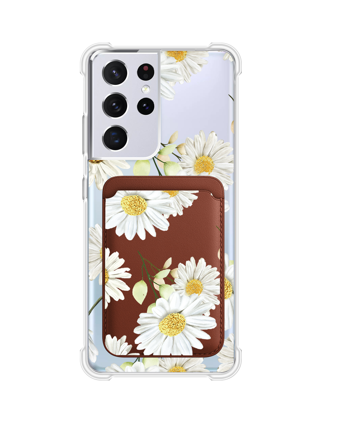 Android Magnetic Wallet Case - October Chrysanthemum