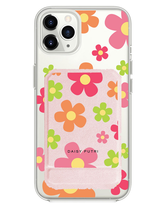 iPhone Magnetic Multifold Wallet - Daisy Sunshine 2.0