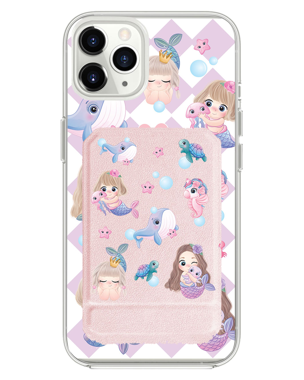 iPhone Magnetic Multifold Wallet - Little Mermaid