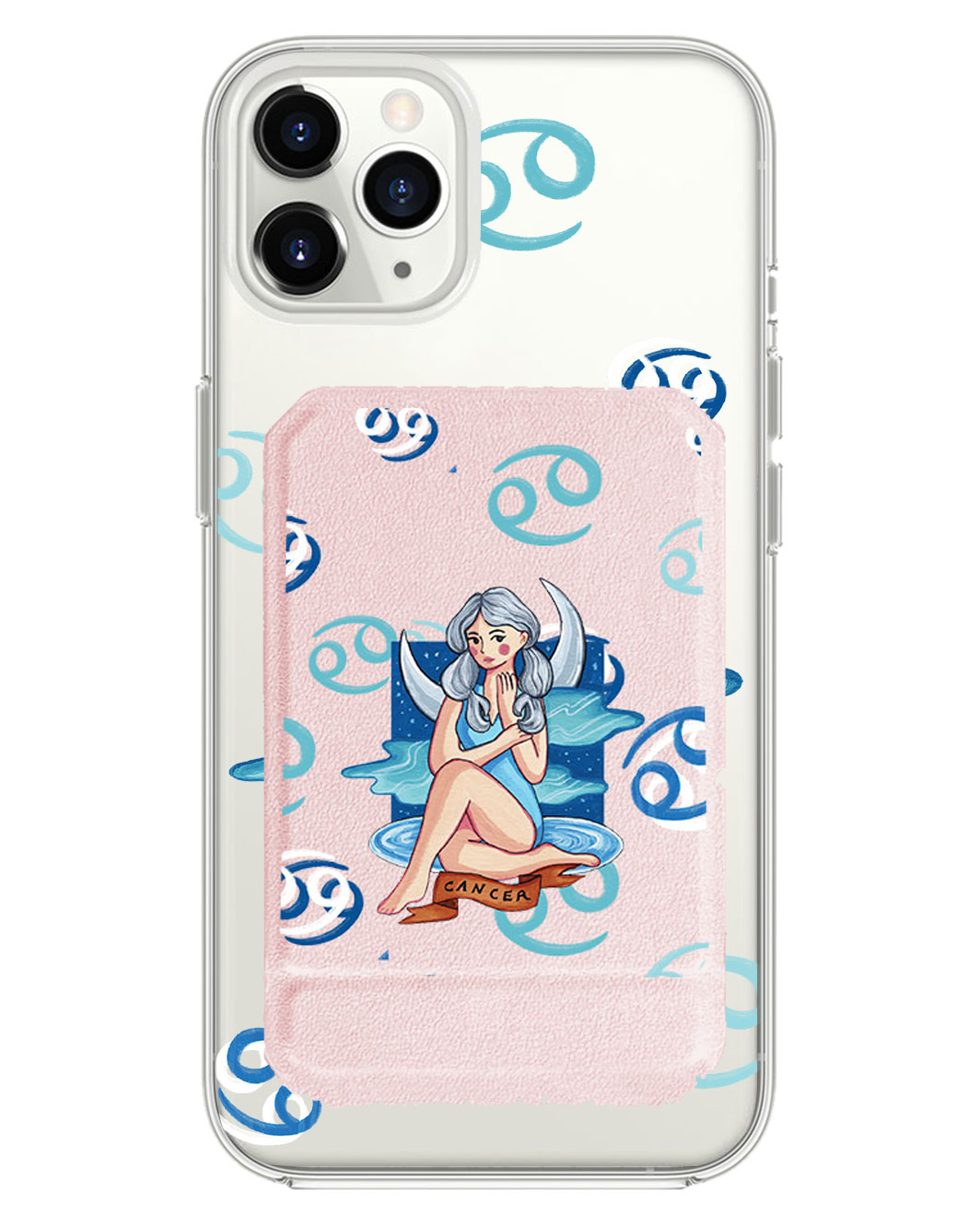 iPhone Magnetic Multifold Wallet - Cancer
