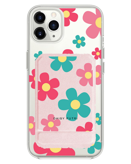 iPhone Magnetic Multifold Wallet - Daisy Delight 2.0
