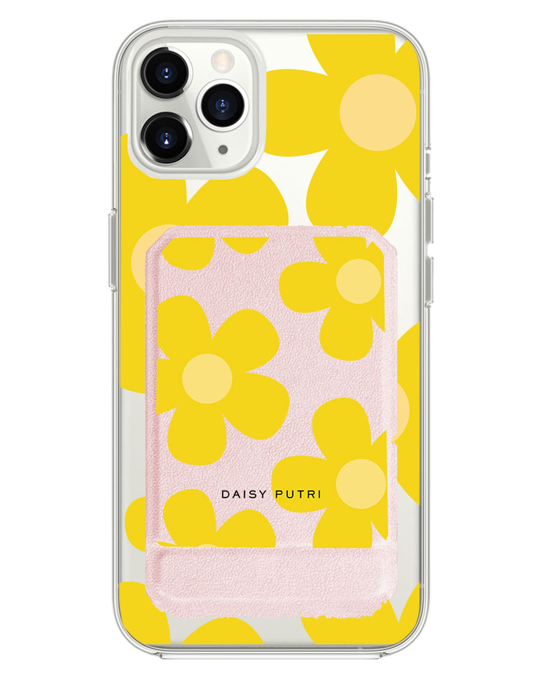 iPhone Magnetic Multifold Wallet - Daisy Sunshine