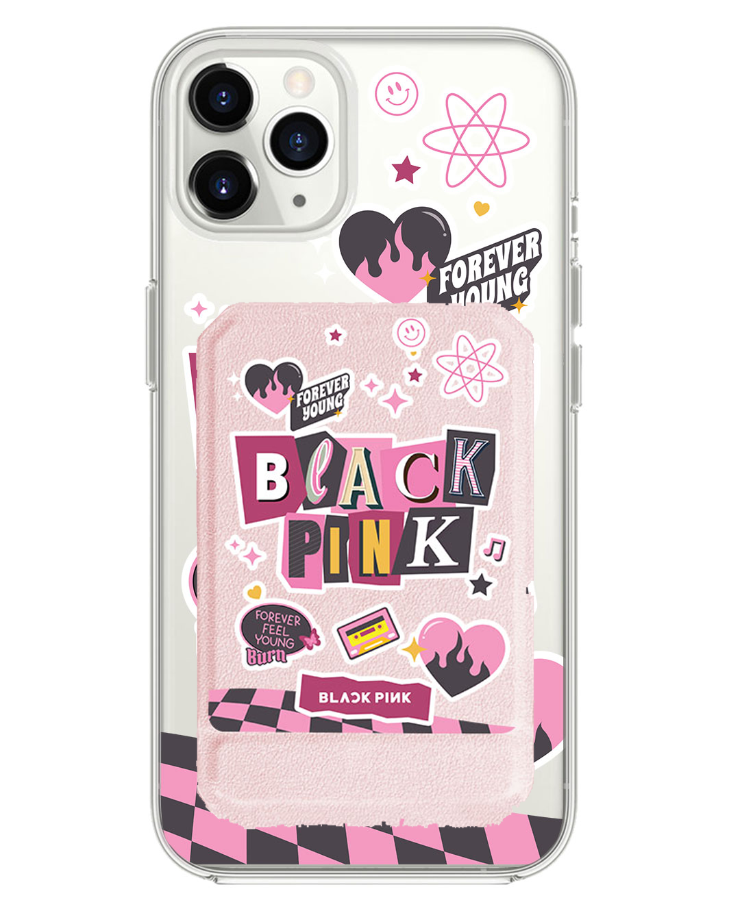 iPhone Magnetic Multifold Wallet - Blackpink Forever Young
