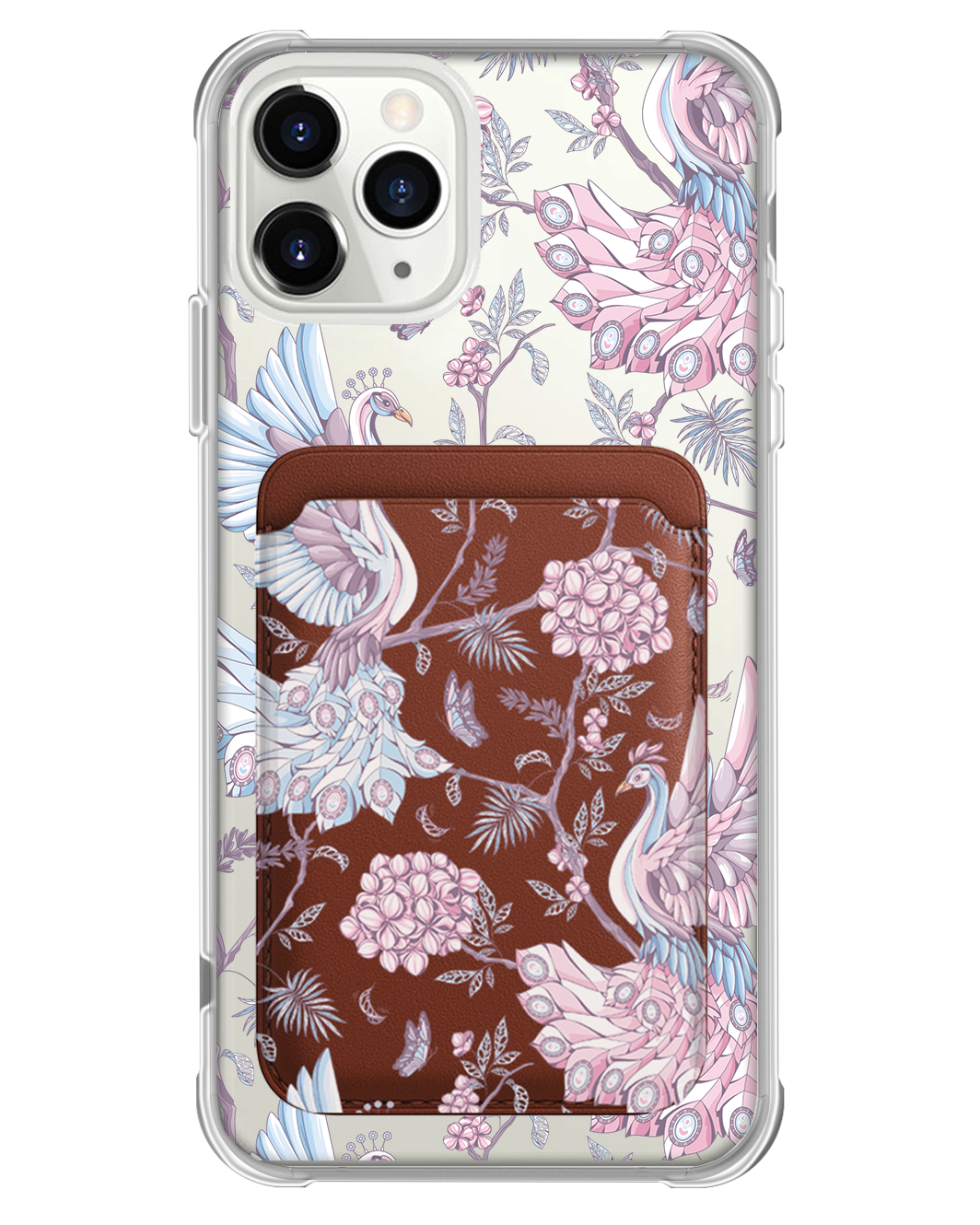 iPhone Magnetic Wallet Case - Peacock 2.0