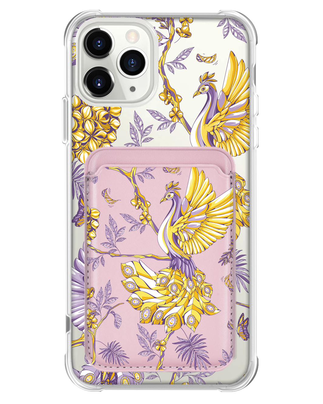 iPhone Magnetic Wallet Case - Peacock 3.0