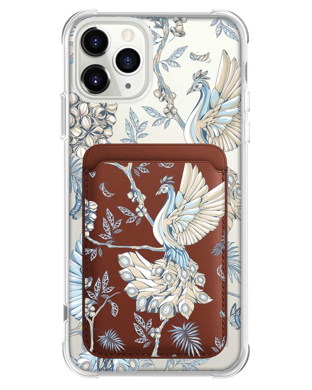 iPhone Magnetic Wallet Case - Peacock 5.0