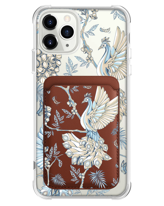 iPhone Magnetic Wallet Case - Peacock 5.0