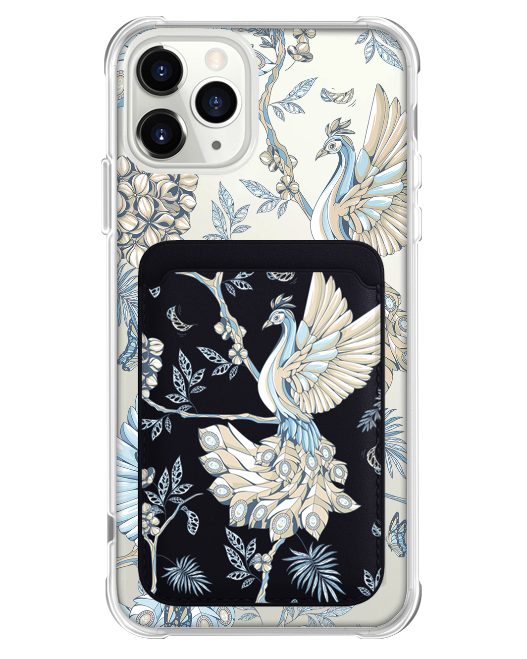 iPhone Magnetic Wallet Case - Peacock 5.0