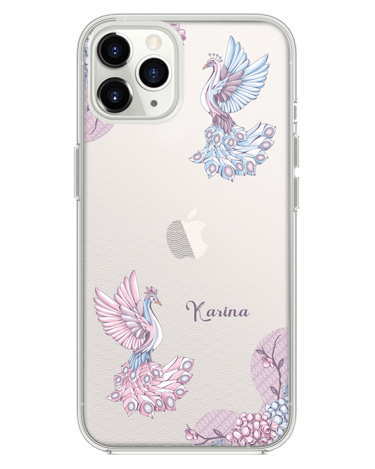 iPhone Rearguard Hybrid - นกยูง