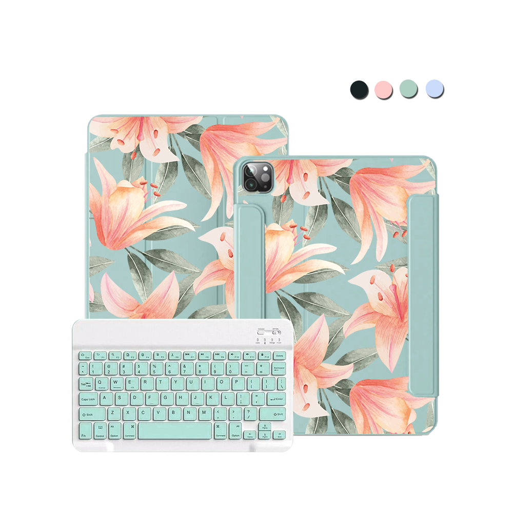 ฝาพับคีย์บอร์ดไร้สายสำหรับ iPad / Android - Phoebe