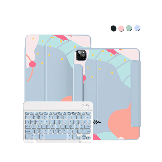 ฝาพับคีย์บอร์ดไร้สายสำหรับ iPad / Android - Piccadilly