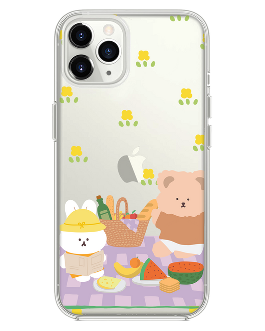 iPhone Rearguard Hybrid - สี Picnic Bear Lilac