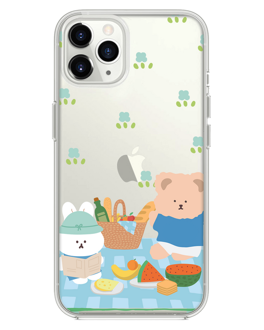 iPhone Rearguard Hybrid - สี Picnic Bear Blue