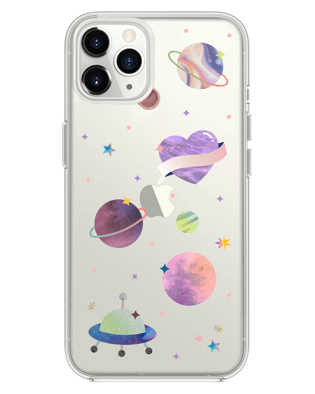iPhone Rearguard Hybrid - สีชมพูแพลนเน็ต
