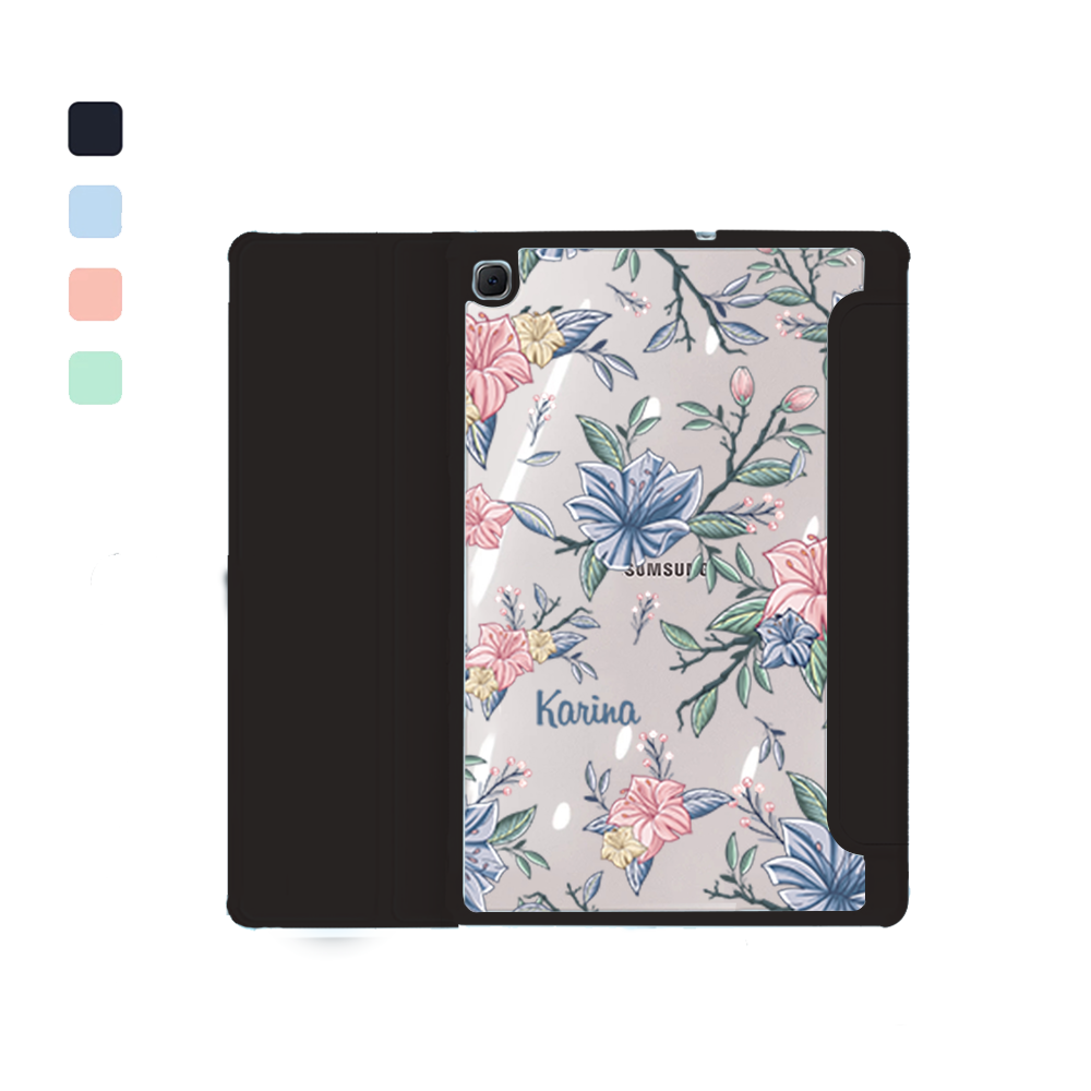 Android Tab Flipcover - Pink & Blue Florals