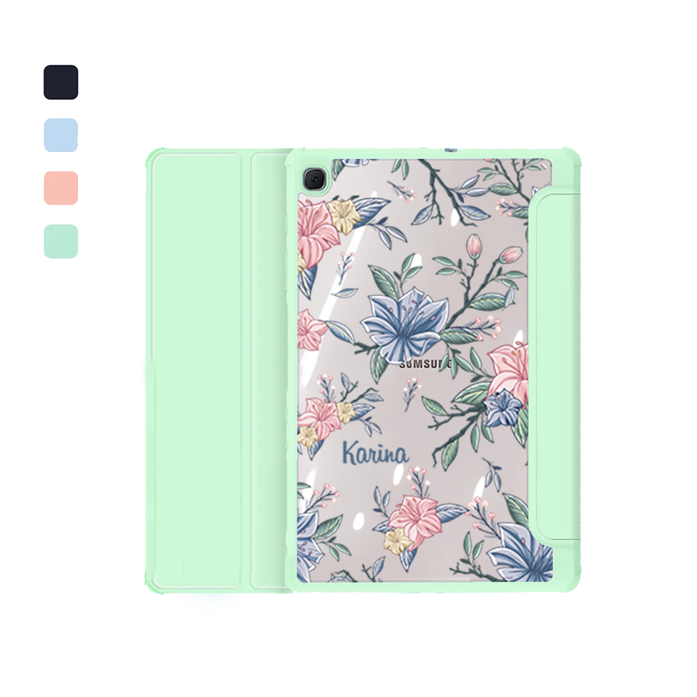 Android Tab Flipcover - Pink & Blue Florals