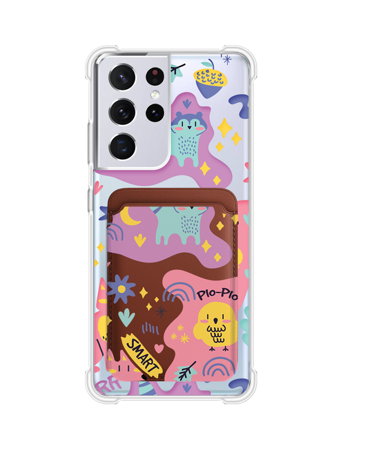Android Magnetic Wallet Case - Pio n Friends