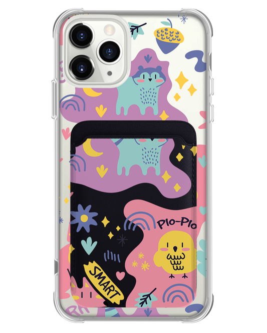 iPhone Magnetic Wallet Case - Pio n Friends
