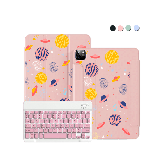 ฝาพับคีย์บอร์ดไร้สายสำหรับ iPad / Android Tab - Planetarium 2.0