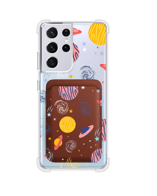 Android Magnetic Wallet Case - Planetarium 2.0