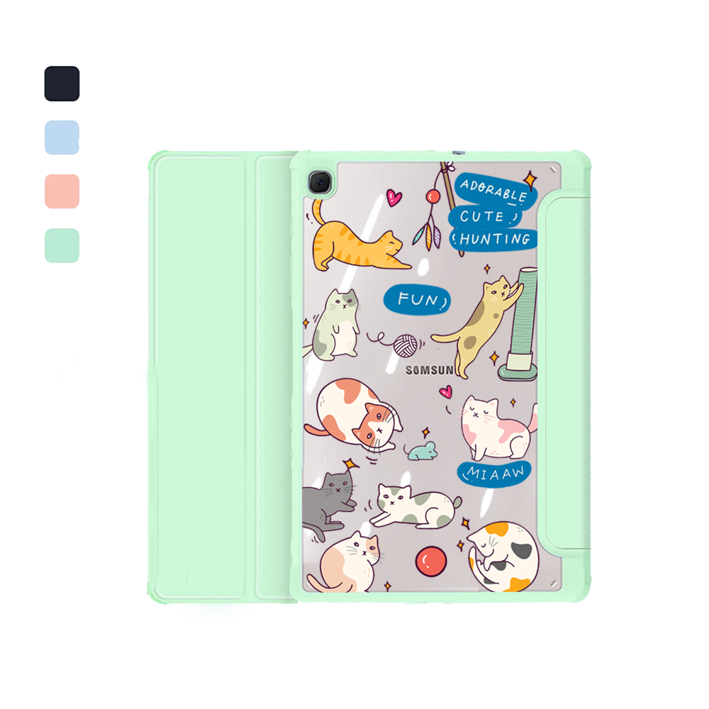 Android Tab Flipcover - Playful Cat 2.0