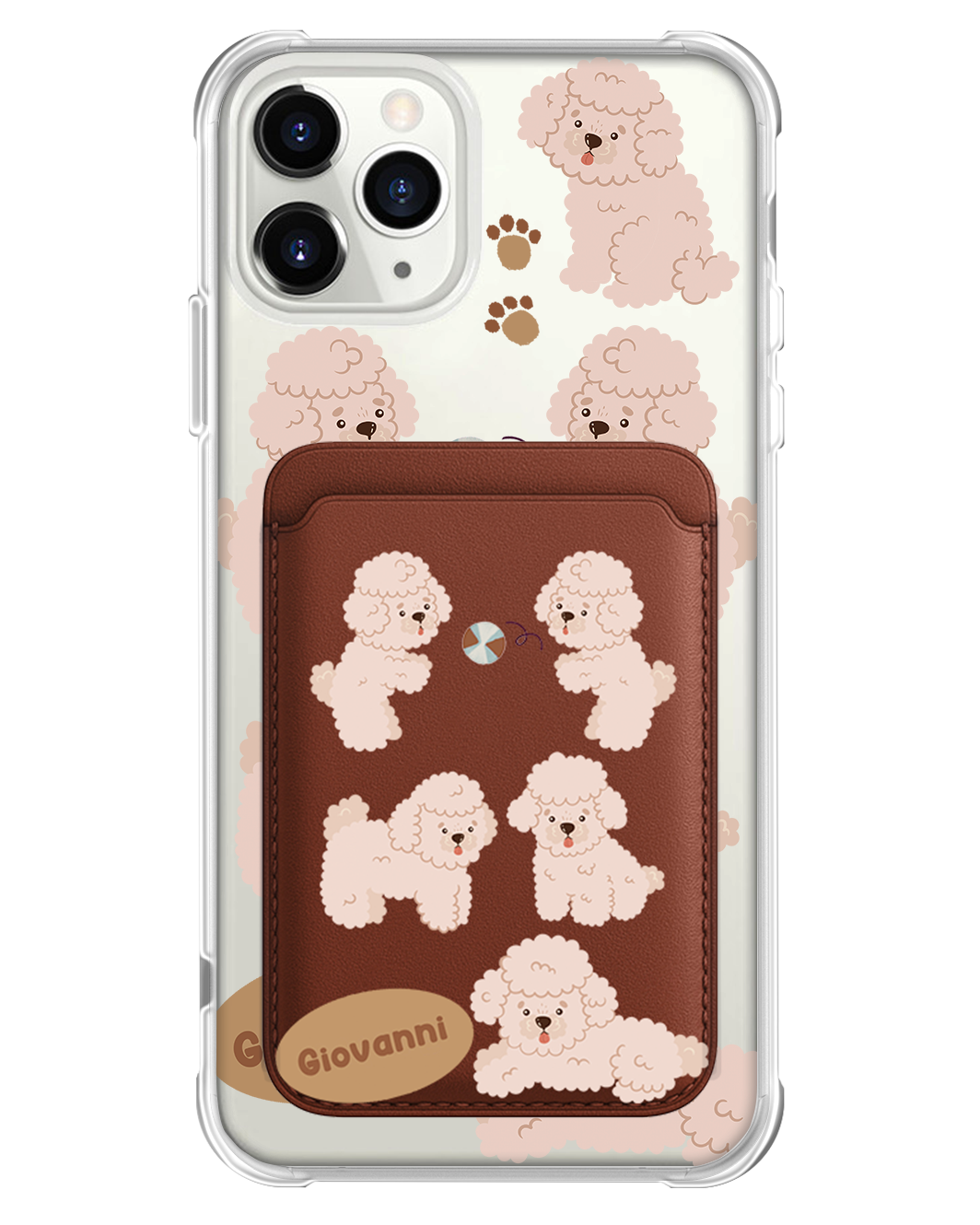 iPhone Magnetic Wallet Case - Poodle Squad 2.0