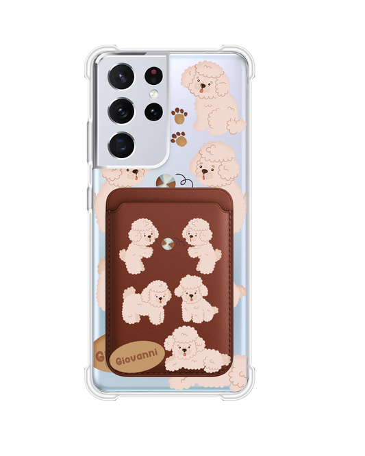 Android Magnetic Wallet Case - Poodle Squad 2.0