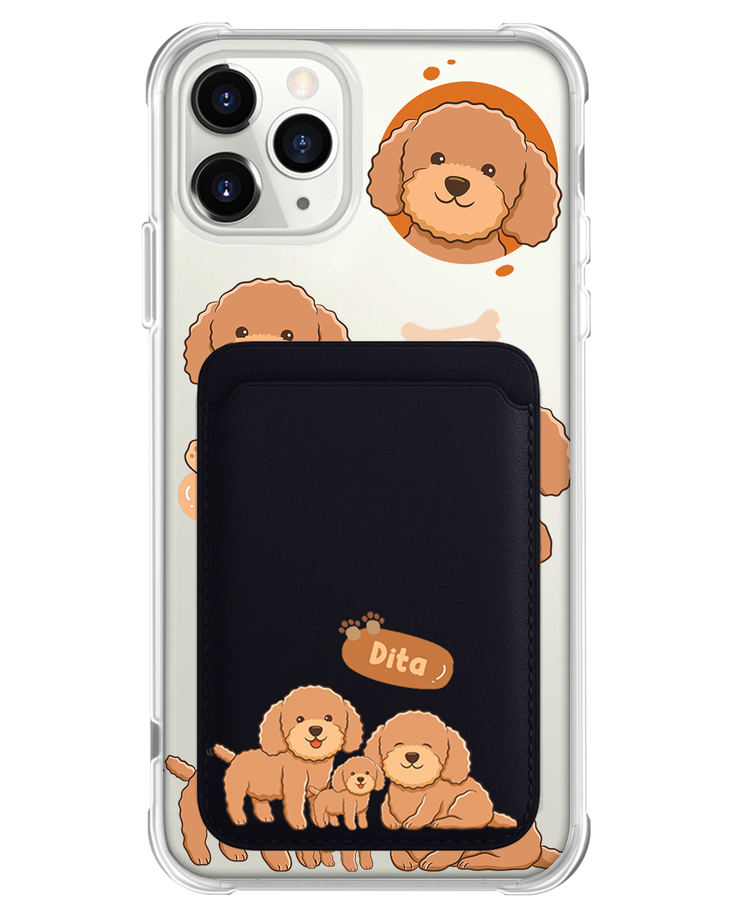 iPhone Magnetic Wallet Case - Poodle Squad 4.0