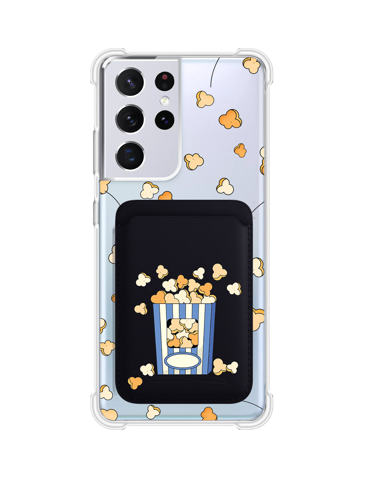 เคสกระเป๋าสตางค์แม่เหล็ก Android - ป๊อปคอร์น