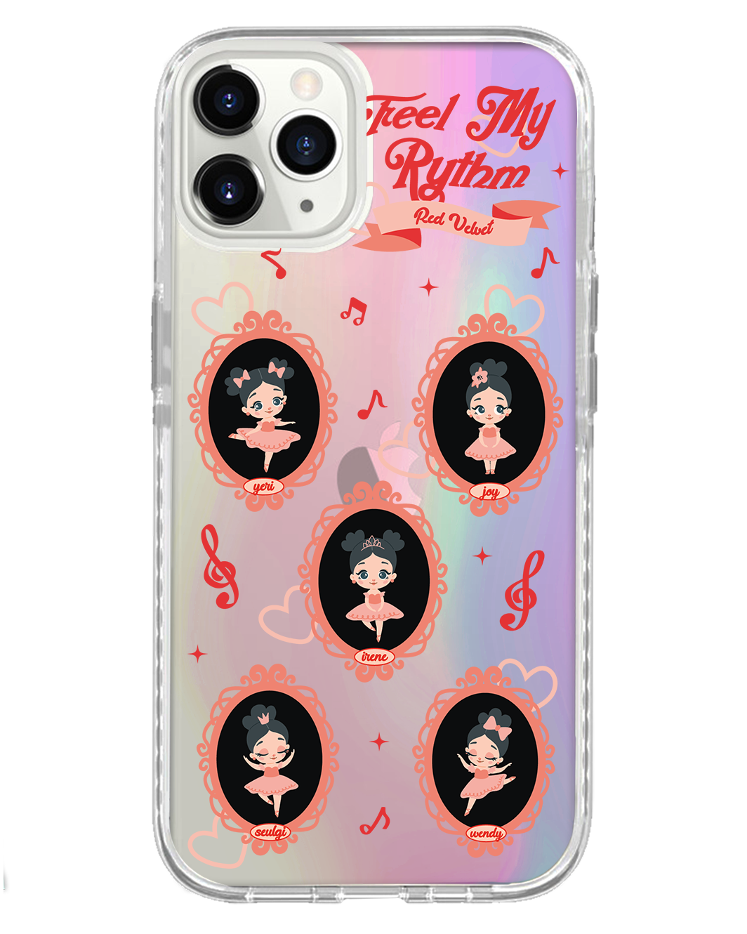 iPhone Rearguard Holo - Red Velvet Feel My Rythm