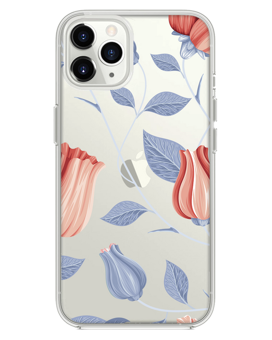 iPhone Rearguard Hybrid - สีแดงทิวลิป