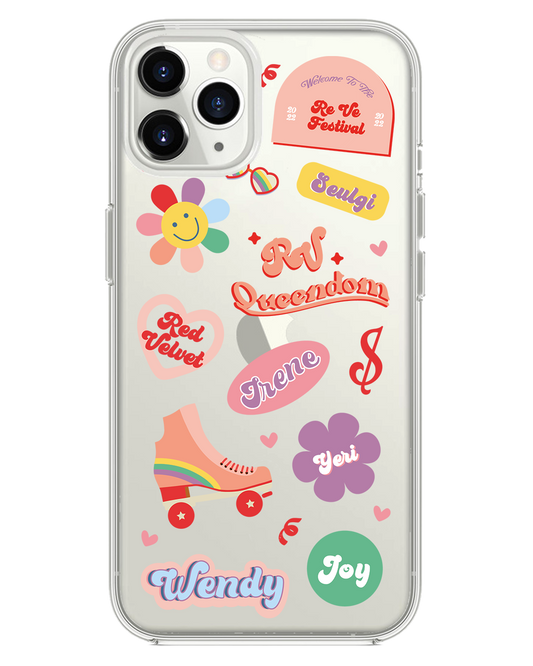 iPhone Rearguard Hybrid - Red Velvet Sticker Pack
