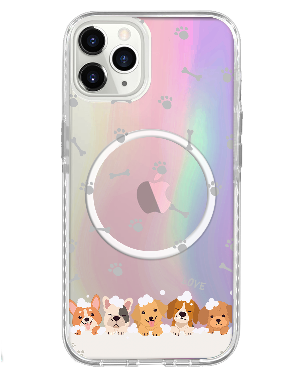 حماية خلفية لجهاز iPhone Holo - Ruff Family 2.0
