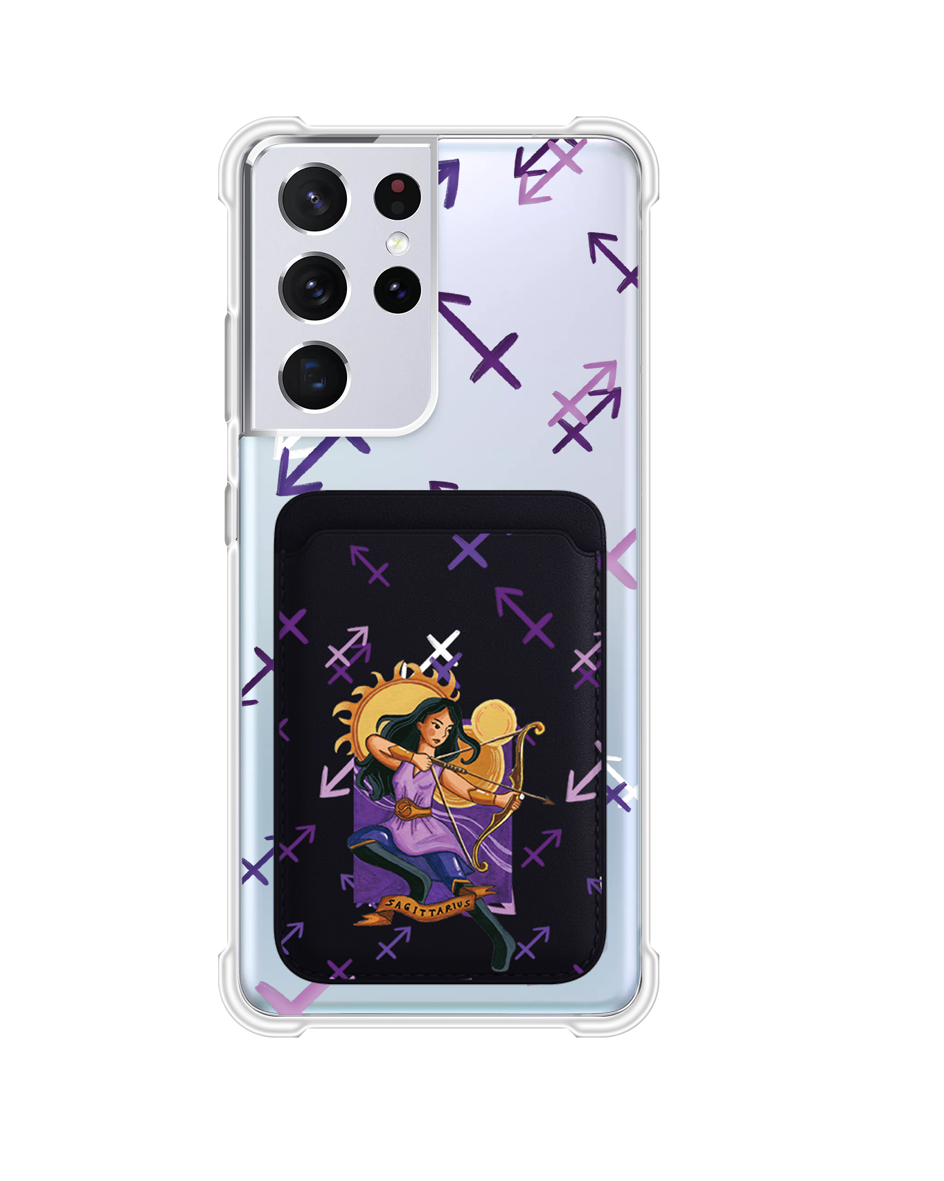 Android Magnetic Wallet Case - Sagitarius