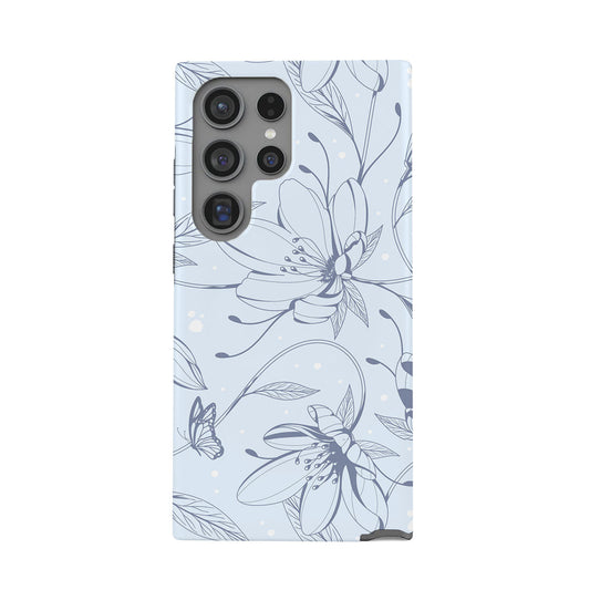 Android Rearguard Defender - Sketchy Flower & Butterfly 2.0