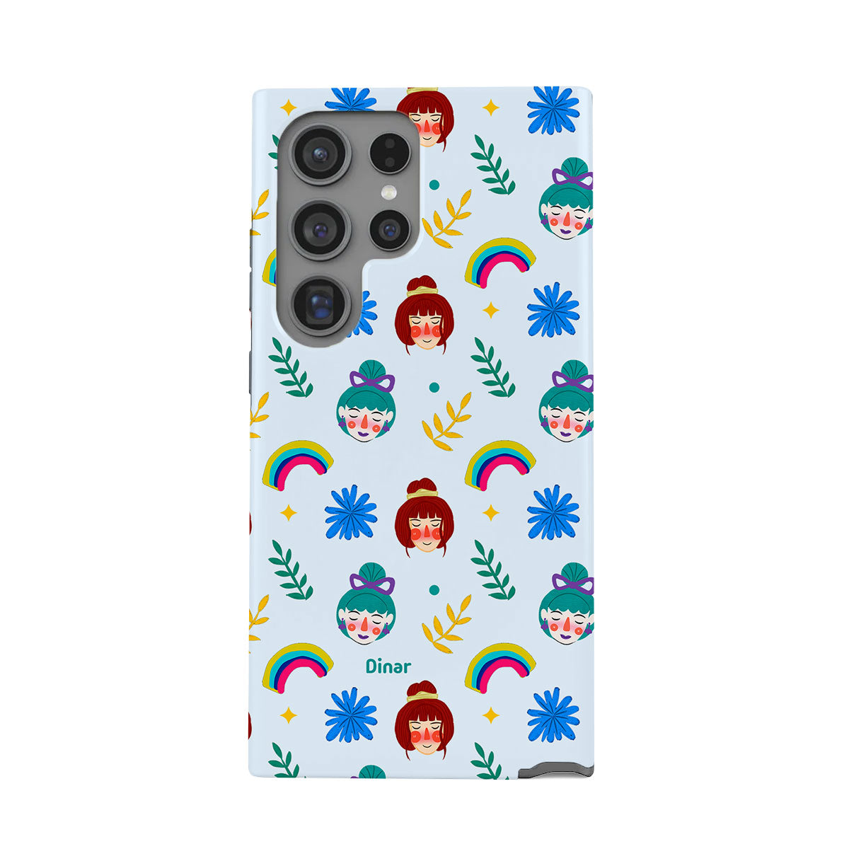 Android Rearguard Defender - Tiger & Floral 7.0