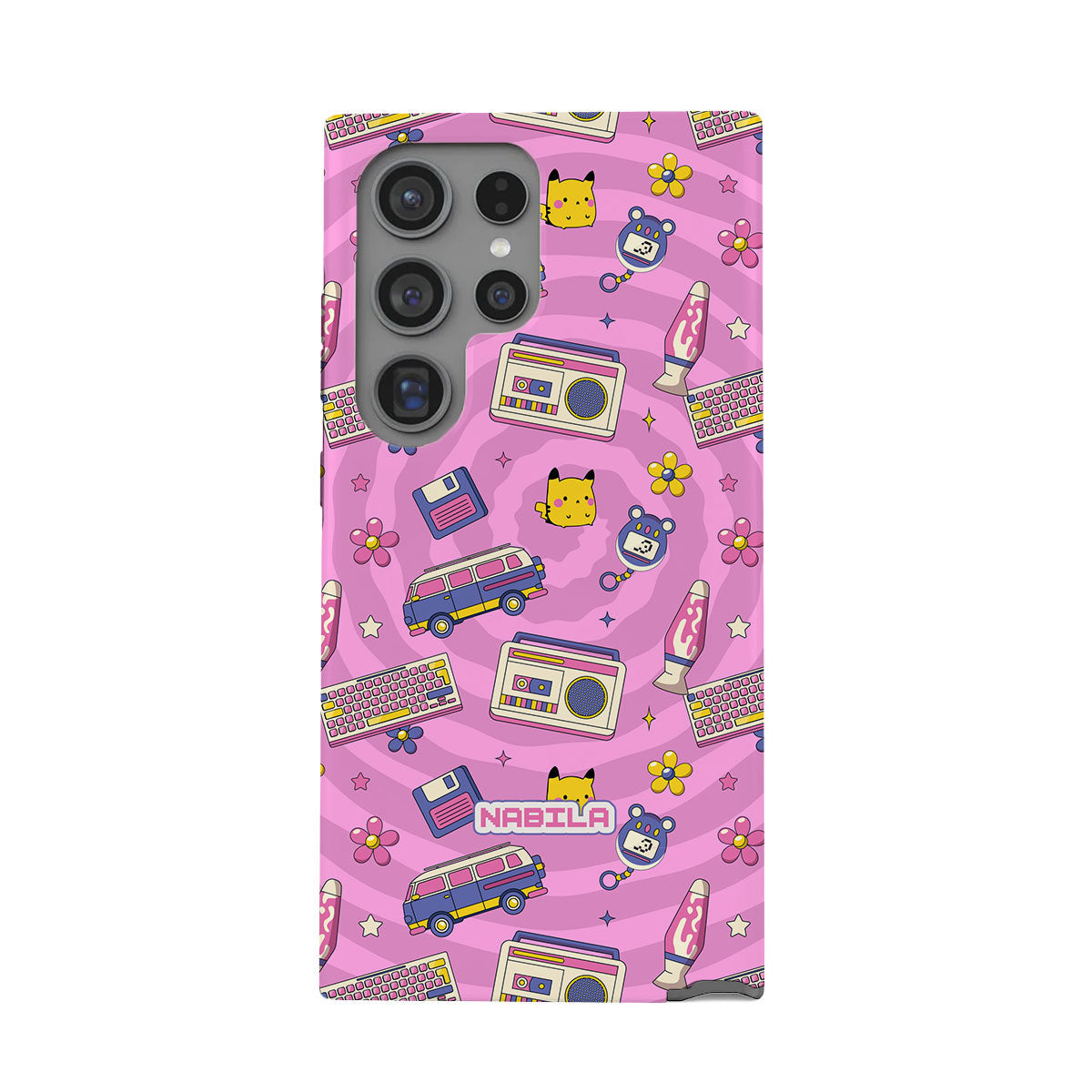 Android Rearguard Defender - Retro Spiral