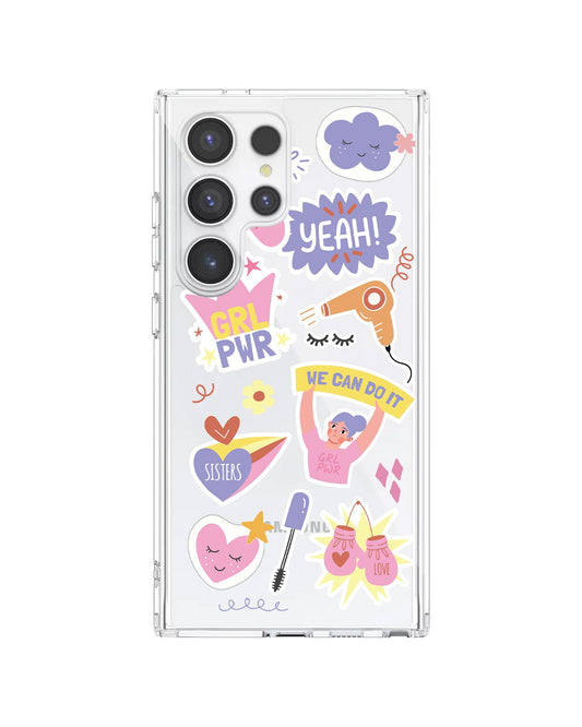 Android Rearguard Hybrid - Girl Power Sticker Pack