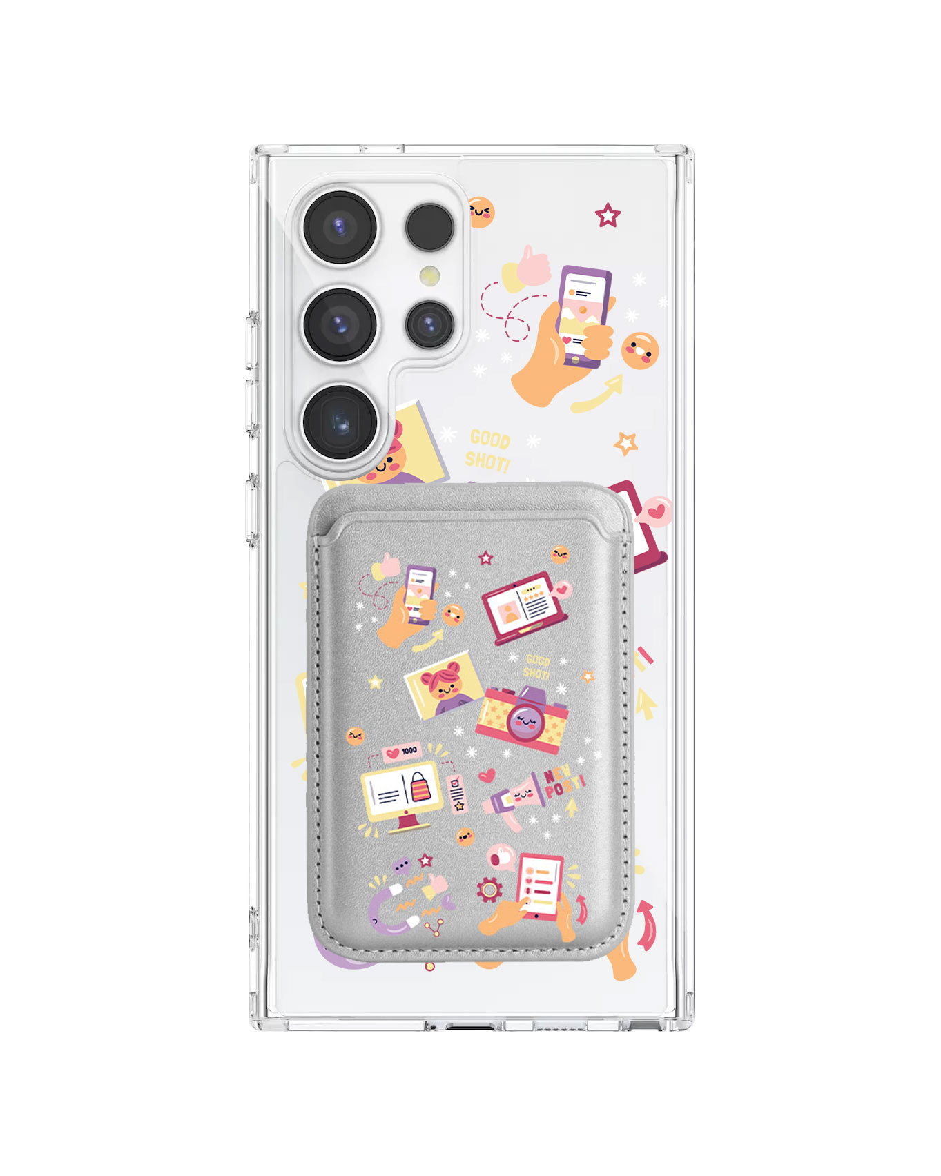Android Magnetic Wallet Case - Content Creator